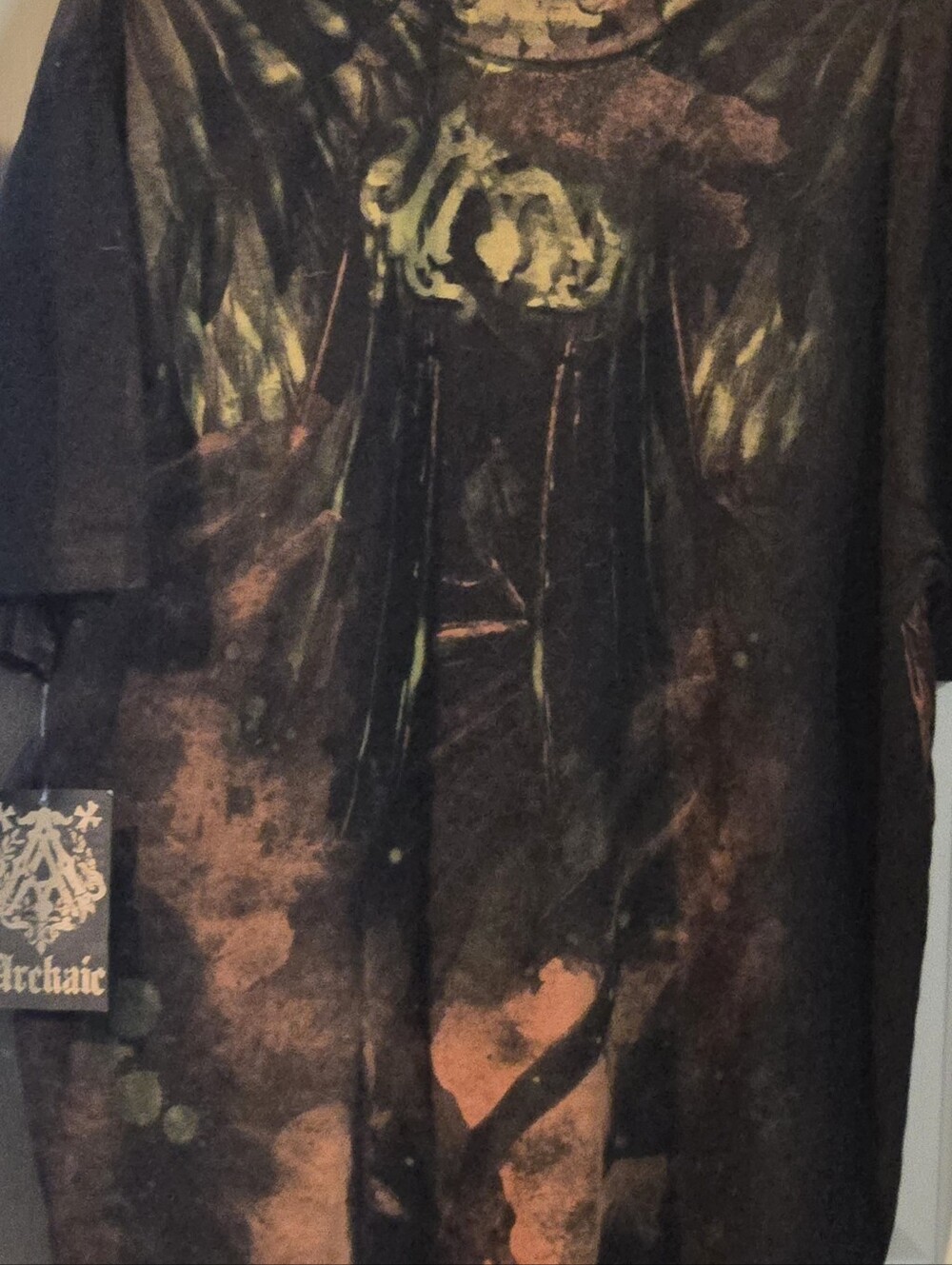 Archaic Black and Brown Graphic Short-Sleeve Tee